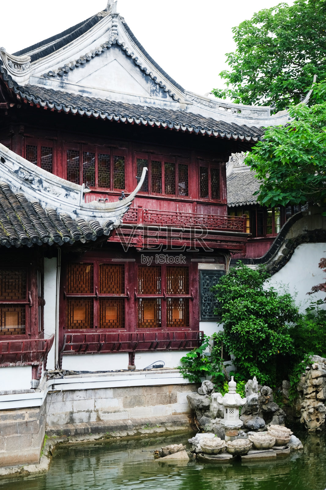 上海老城、豫园、旅游胜地。中国照片摄影图片