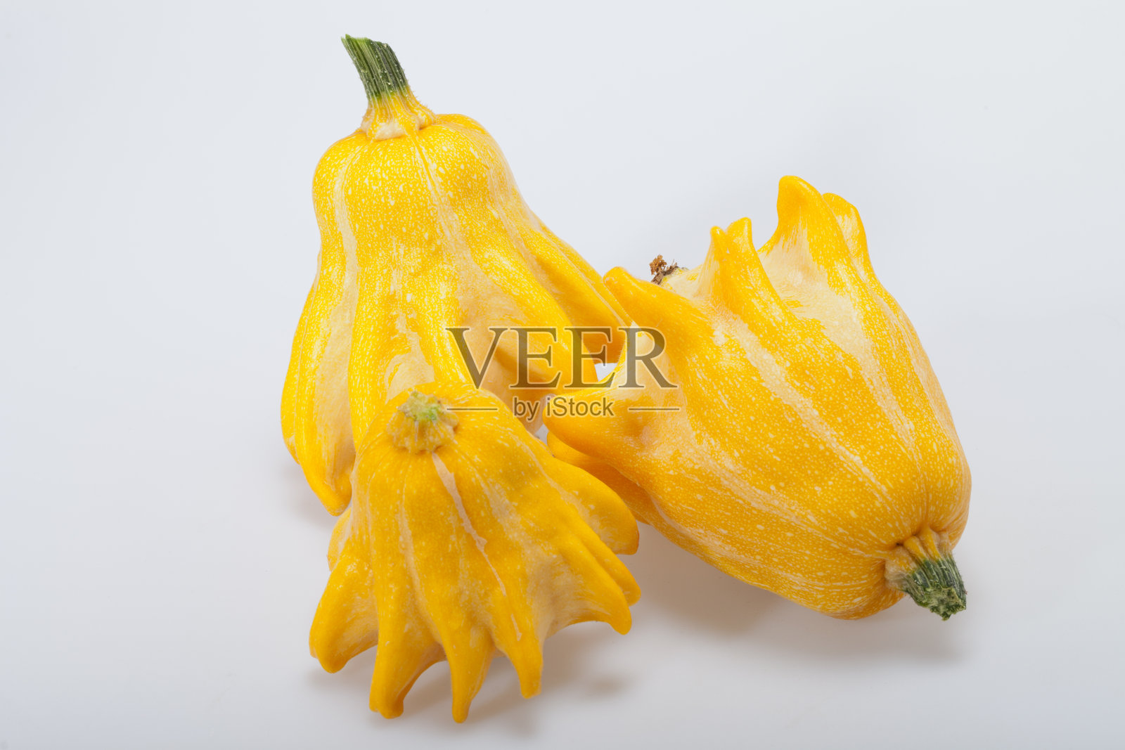 装饰南瓜孤立在白色背景照片摄影图片