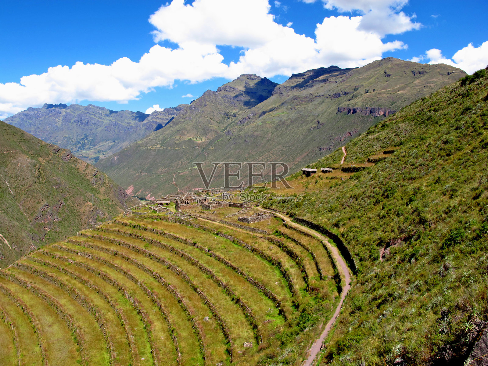 南美洲秘鲁印加的乌鲁班巴圣谷照片摄影图片