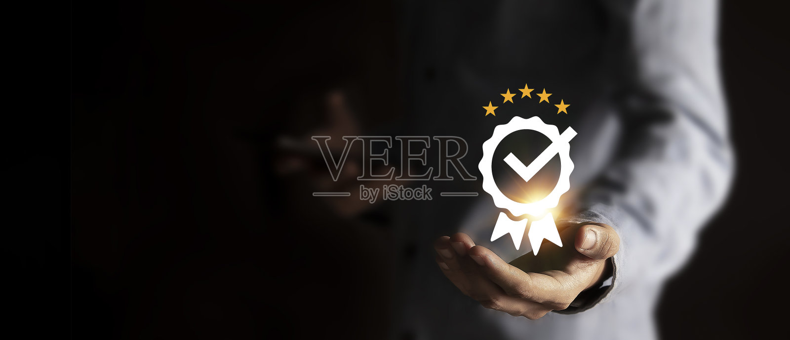 质量保证,ISO标准保证,商务用电脑服务,质量认证理念,标准照片摄影图片