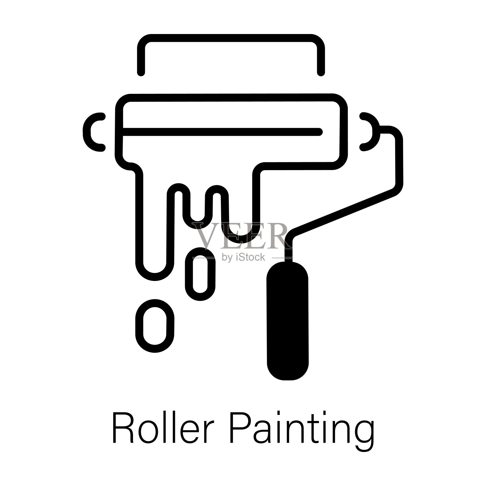 辊绘画插画图片素材