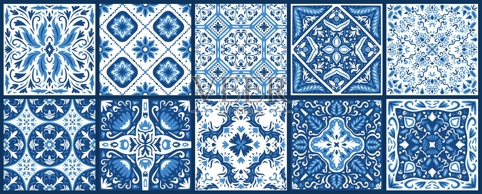 瓷砖设置0_v2插画图片素材