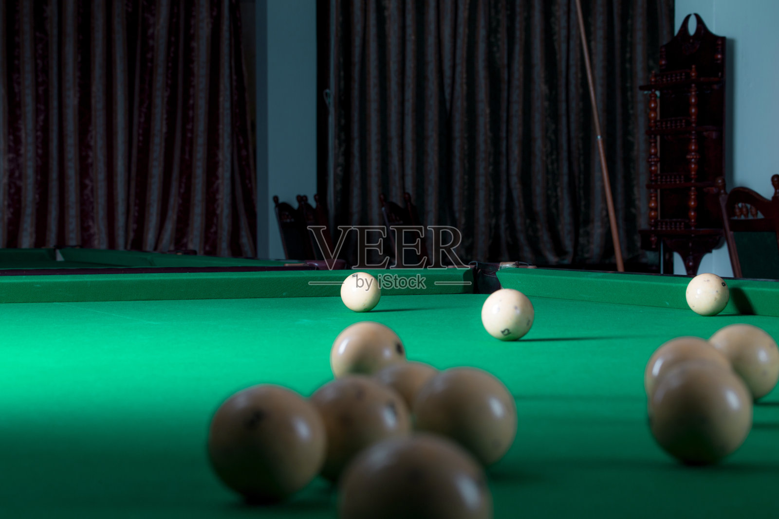 台球照片摄影图片