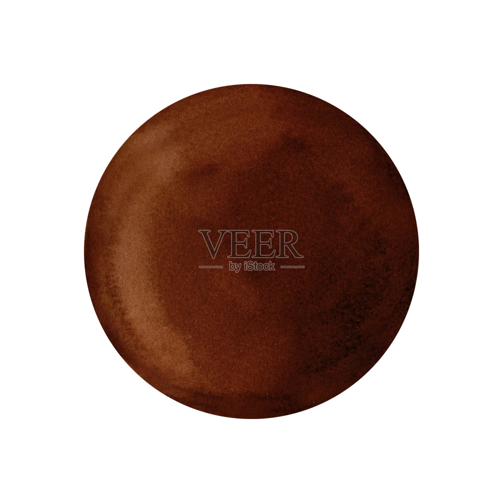 黑麦全麦面包面包与酵母,水彩插图。用于纺织品和纸张、服装、盘子和餐具的设计、厨房装饰、餐厅菜单、食谱、烹饪书插画图片素材