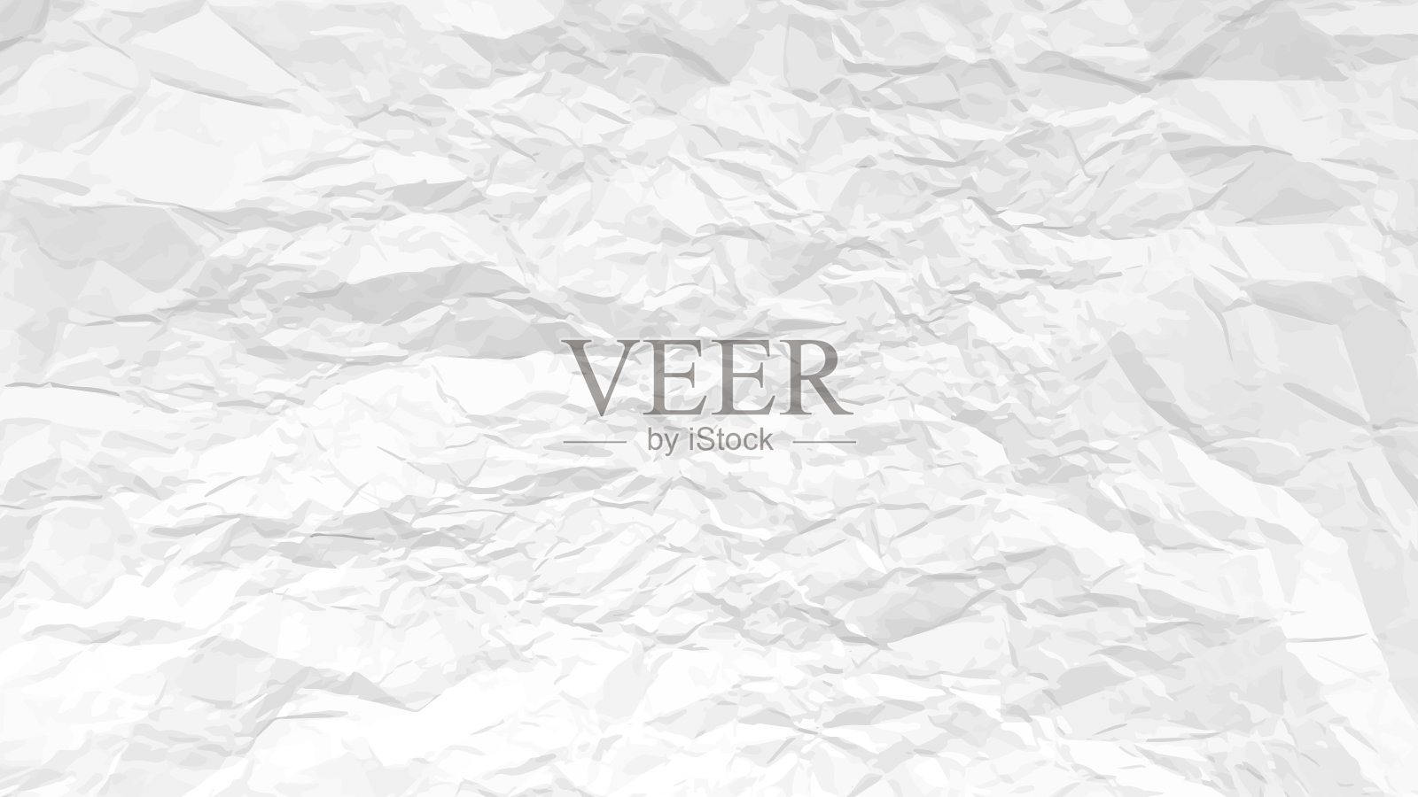 又白又干净又皱的纸插画图片素材