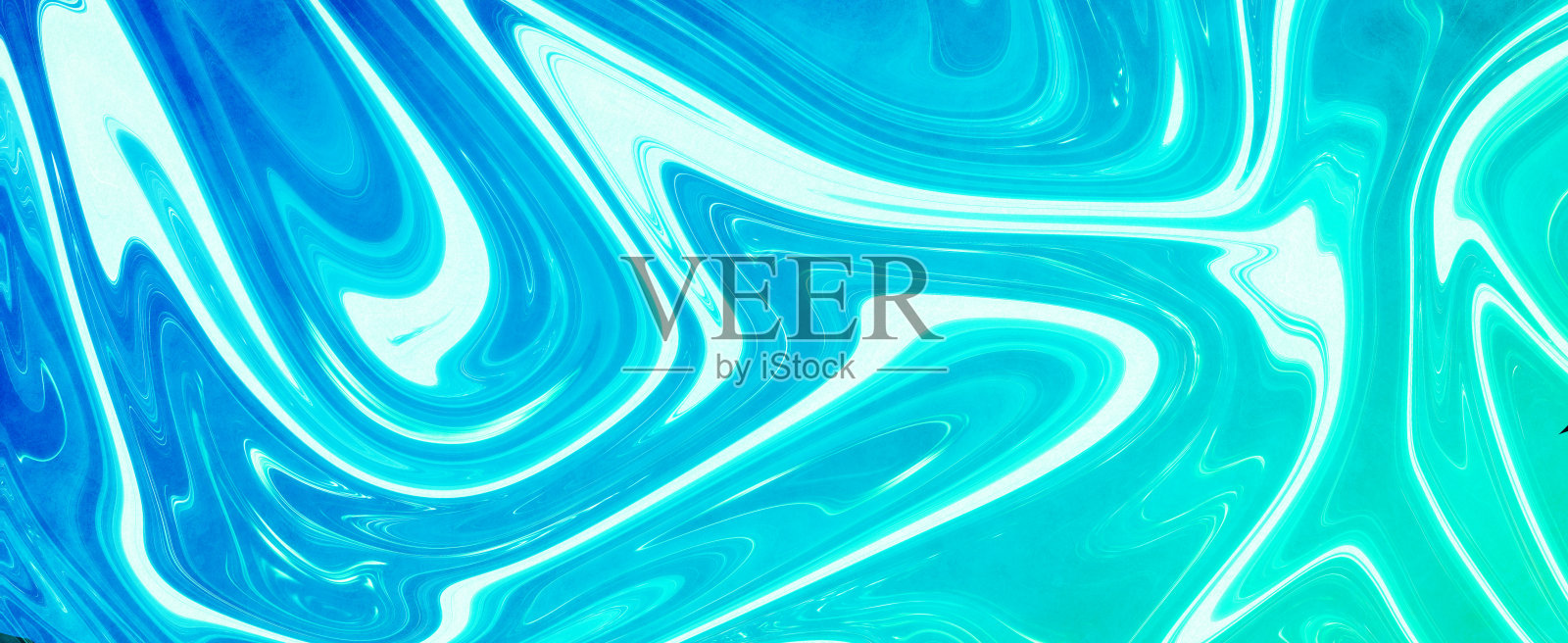 美丽的概念混合在蓝色的水照片摄影图片