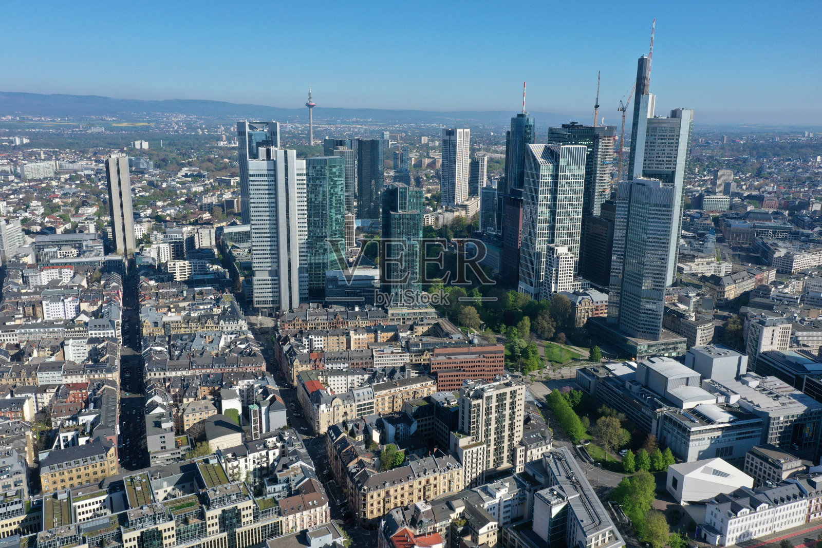 美因河畔法兰克福照片摄影图片