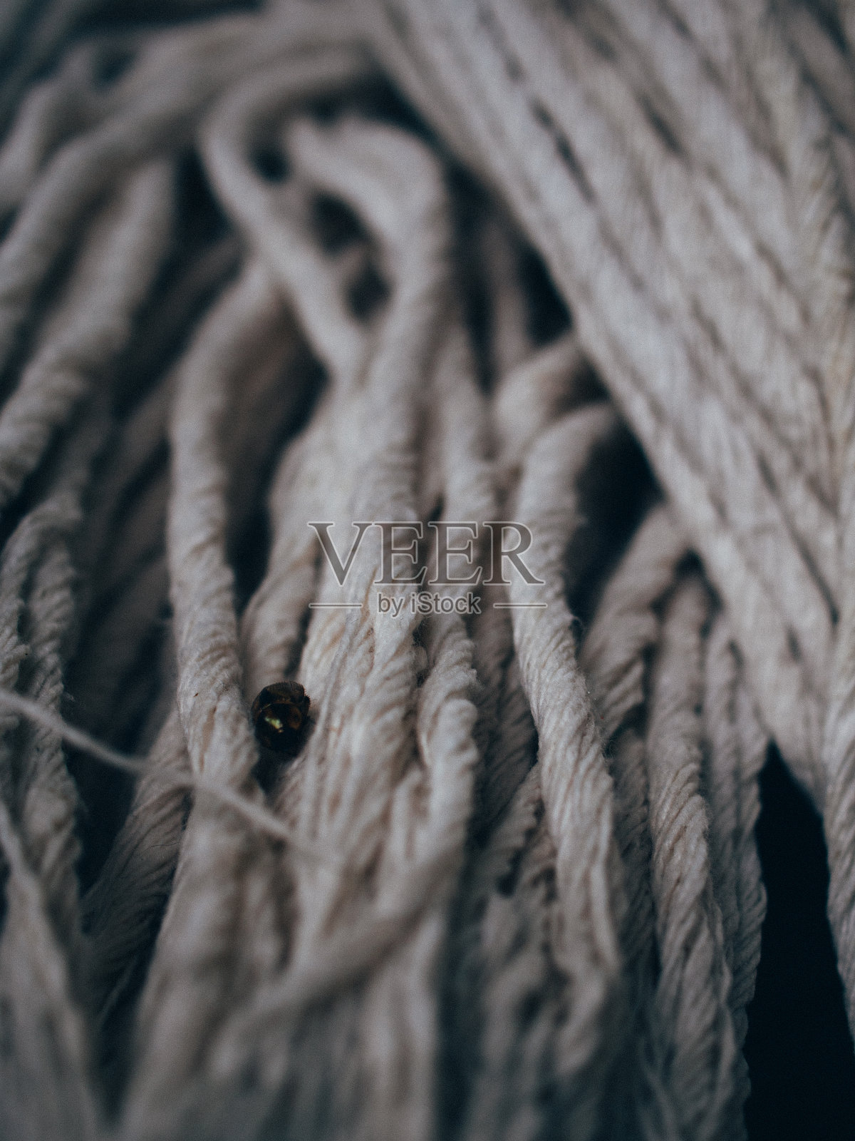 白棉绳照片摄影图片