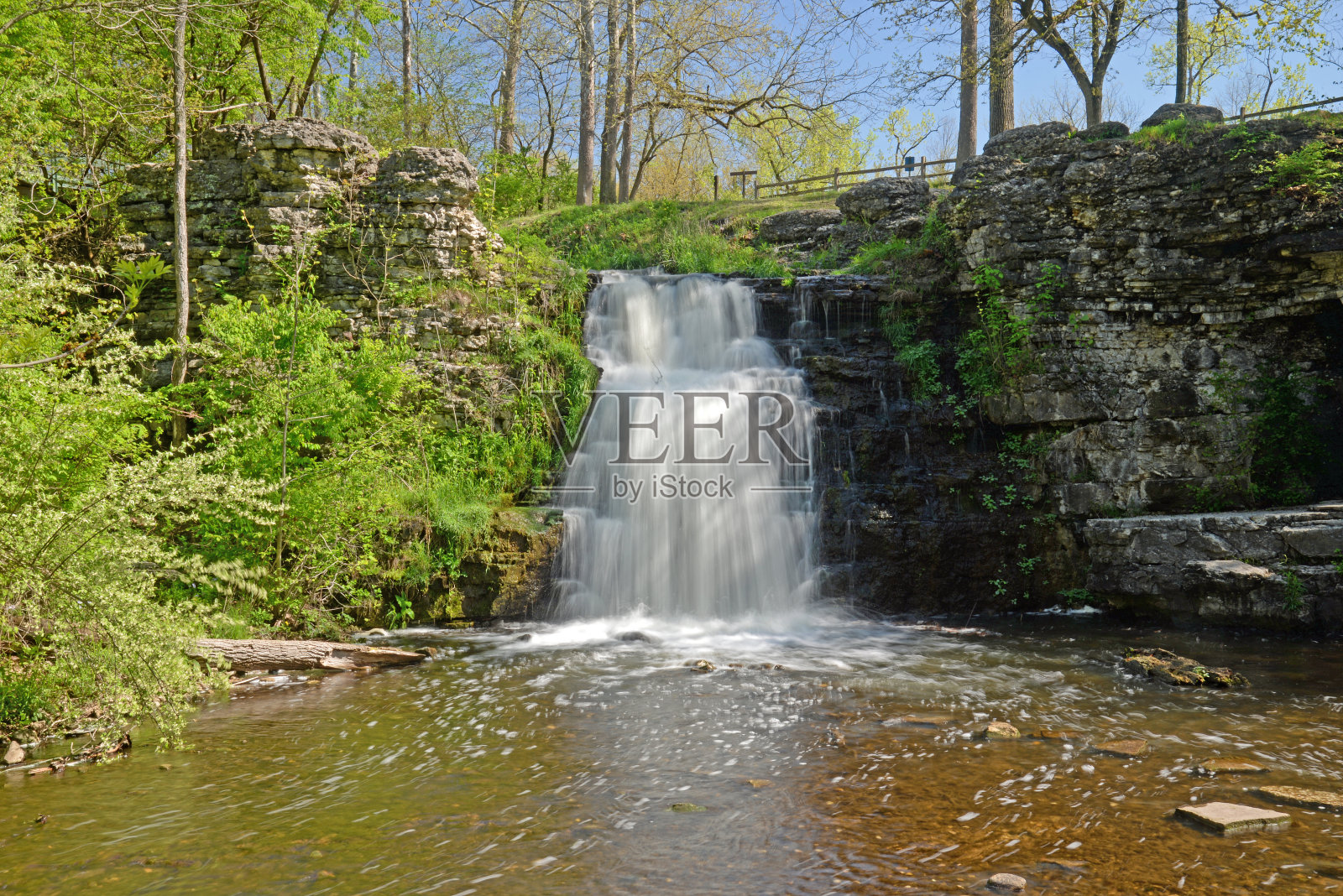 法国公园,卡斯县,印第安纳州照片摄影图片