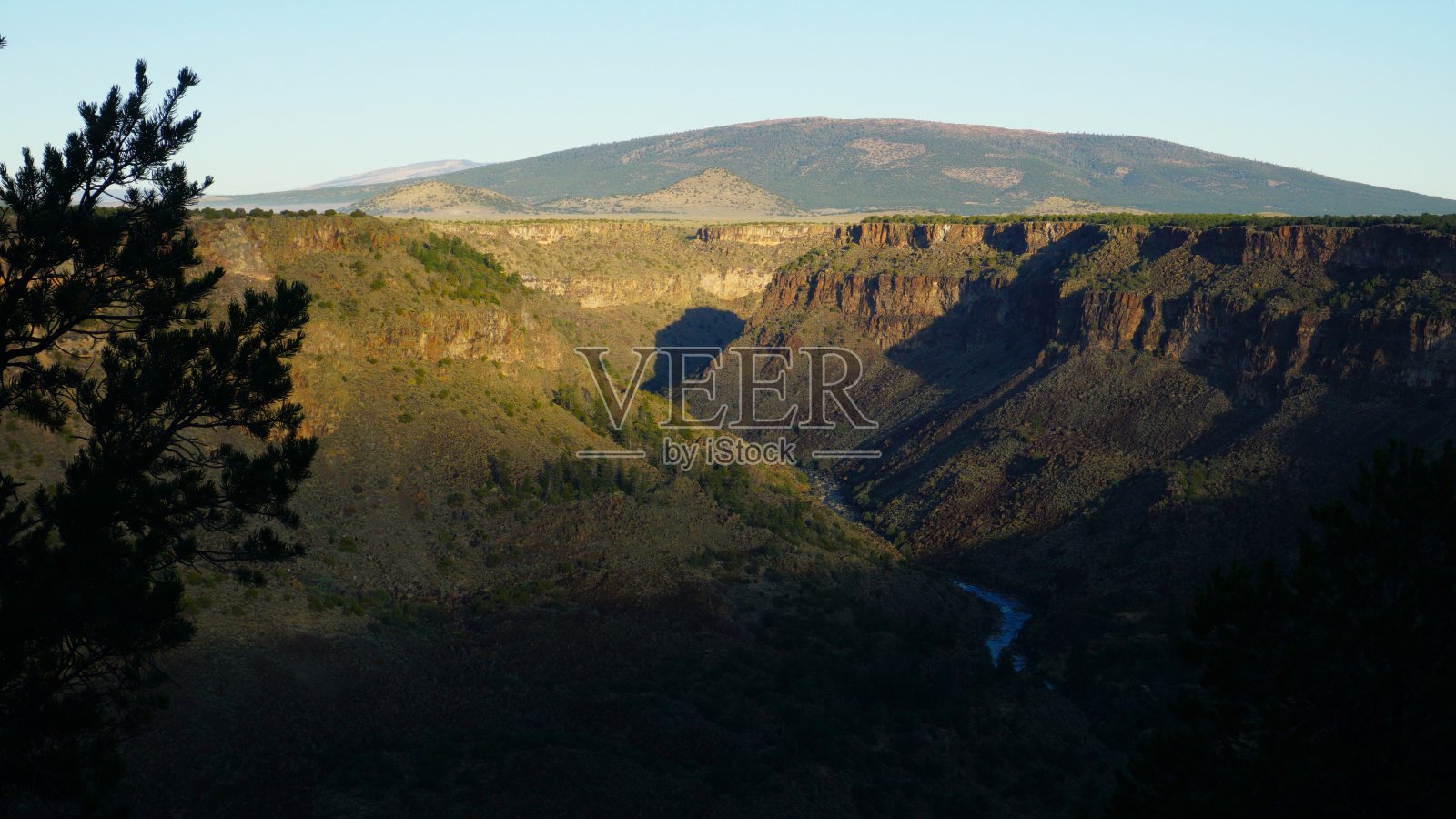 北里奥格兰德国家纪念碑新墨西哥州照片摄影图片