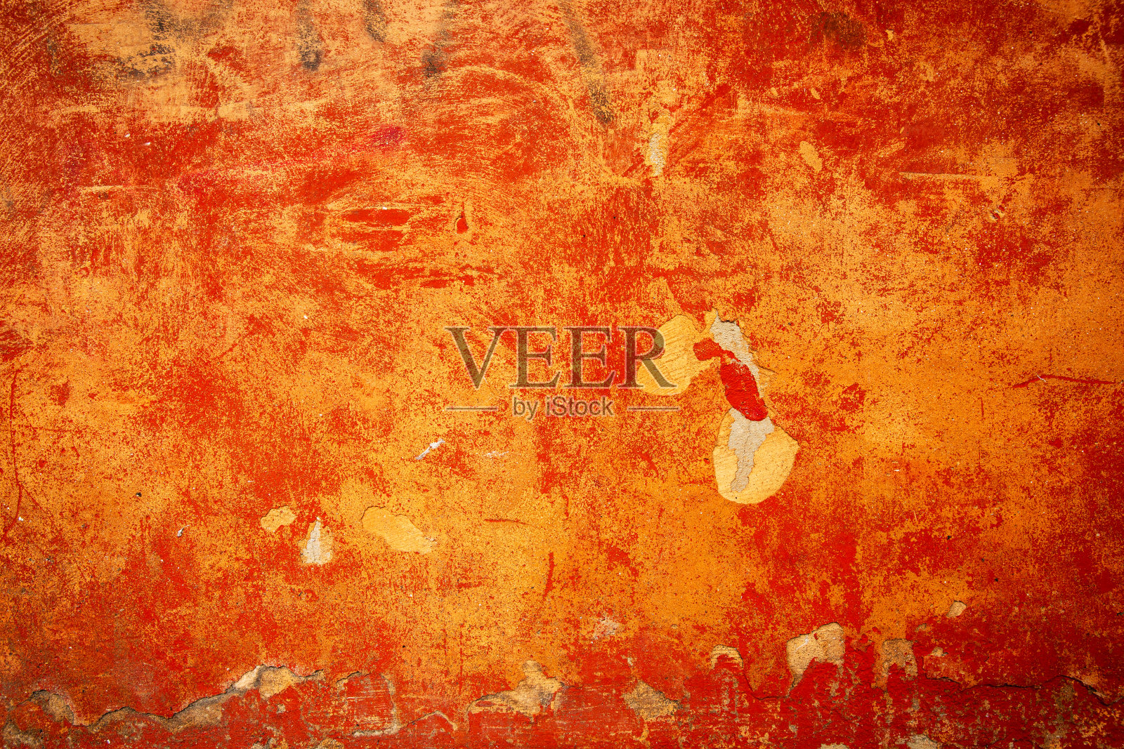 红色纹理垃圾风格毁了墙面背景照片摄影图片