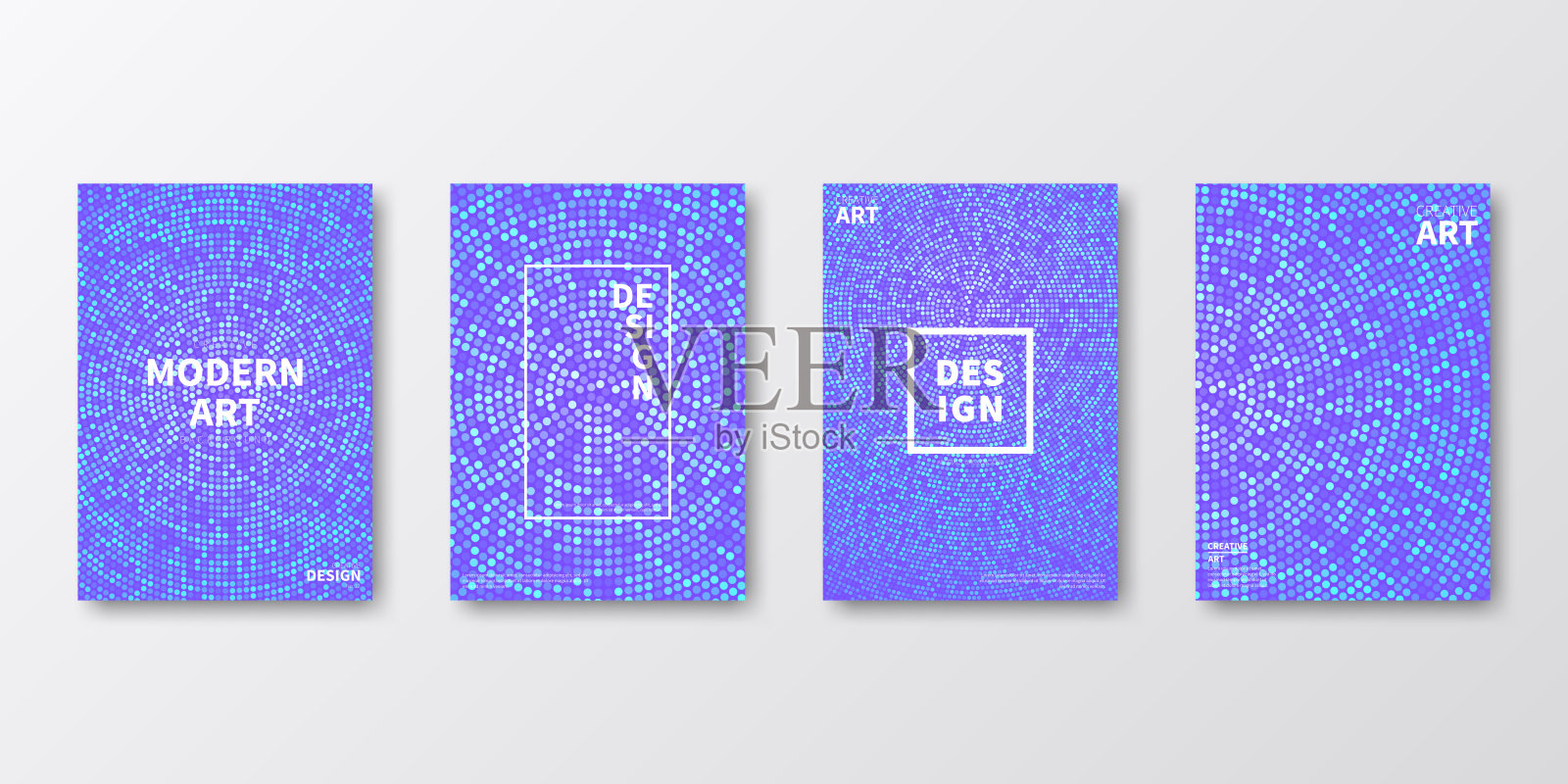 宣传册模板排版,蓝色封面设计,商业年报,传单,杂志插画图片素材