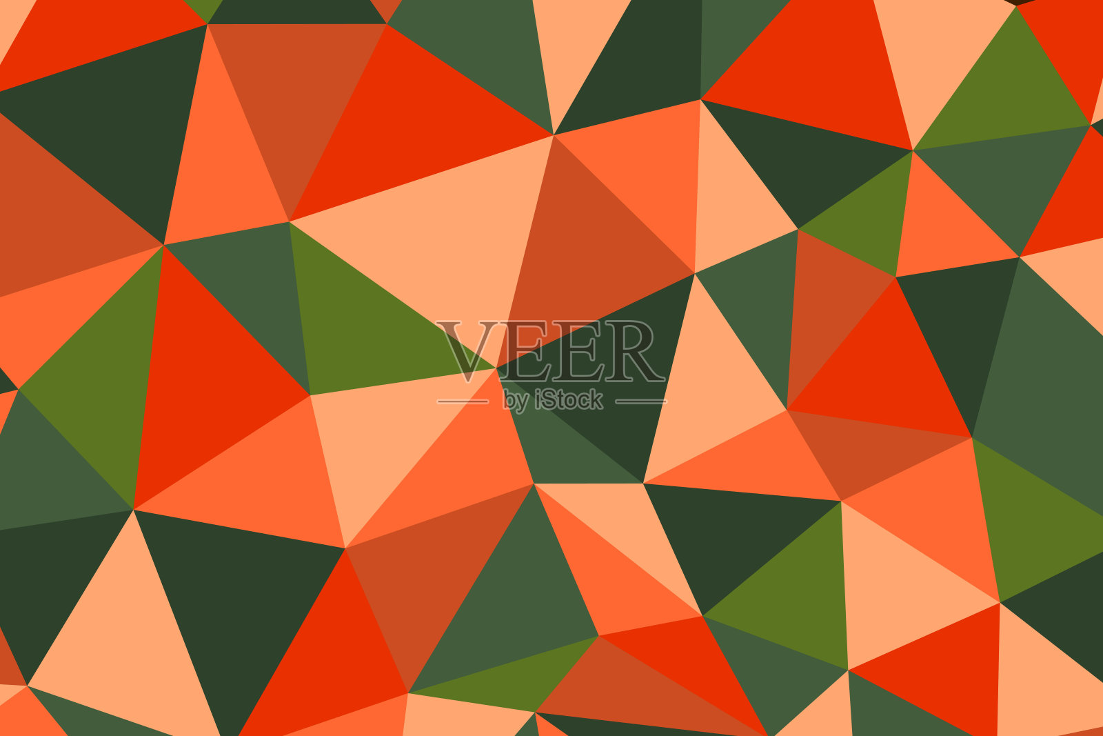 多边形彩虹马赛克背景。抽象低多边形矢量插图。半色调三角形图案。模板几何业务设计与三角形海报,横幅,卡片,传单插画图片素材