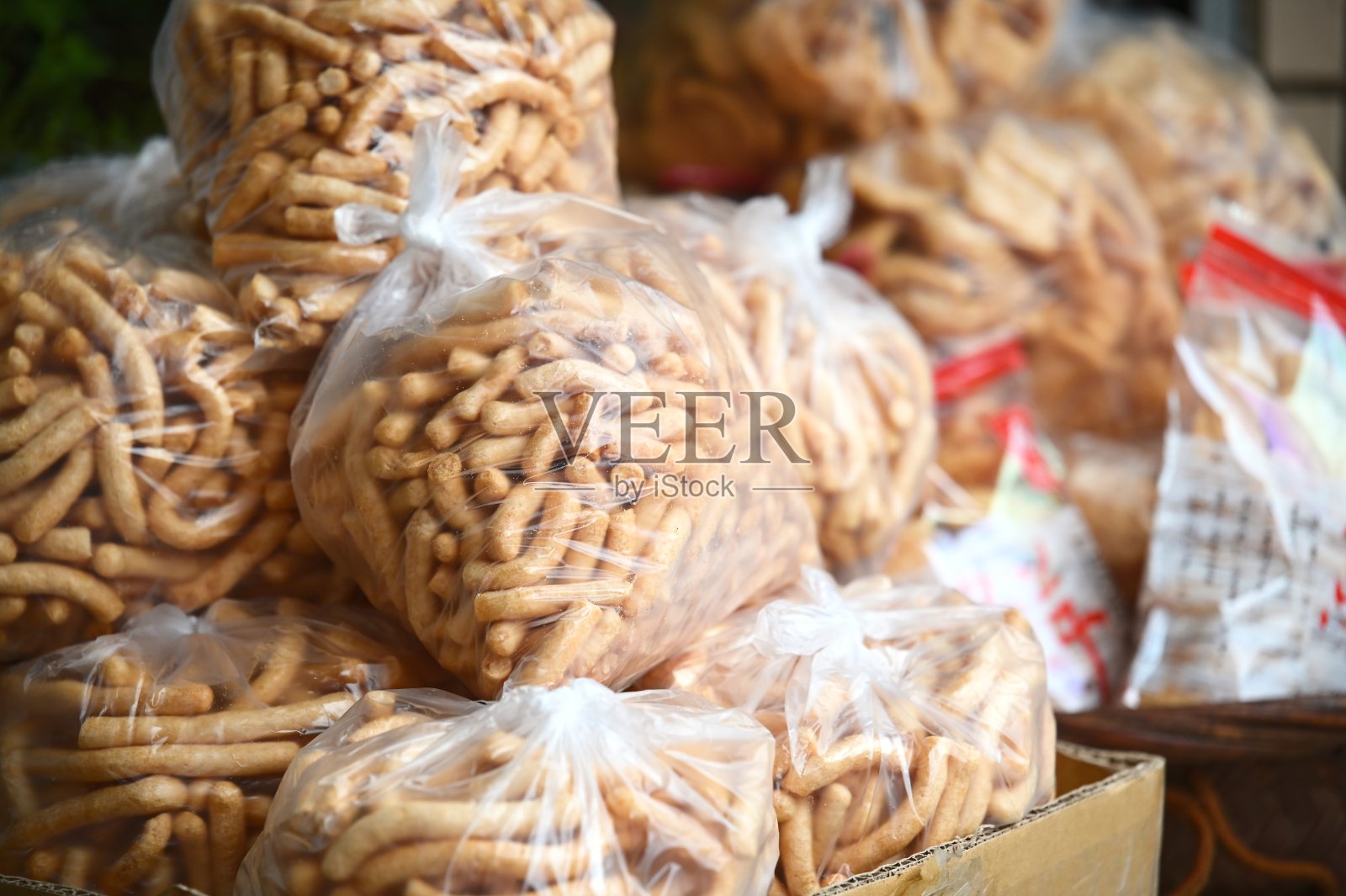 淡水鱼饼:来自台湾古镇的美味纪念品照片摄影图片