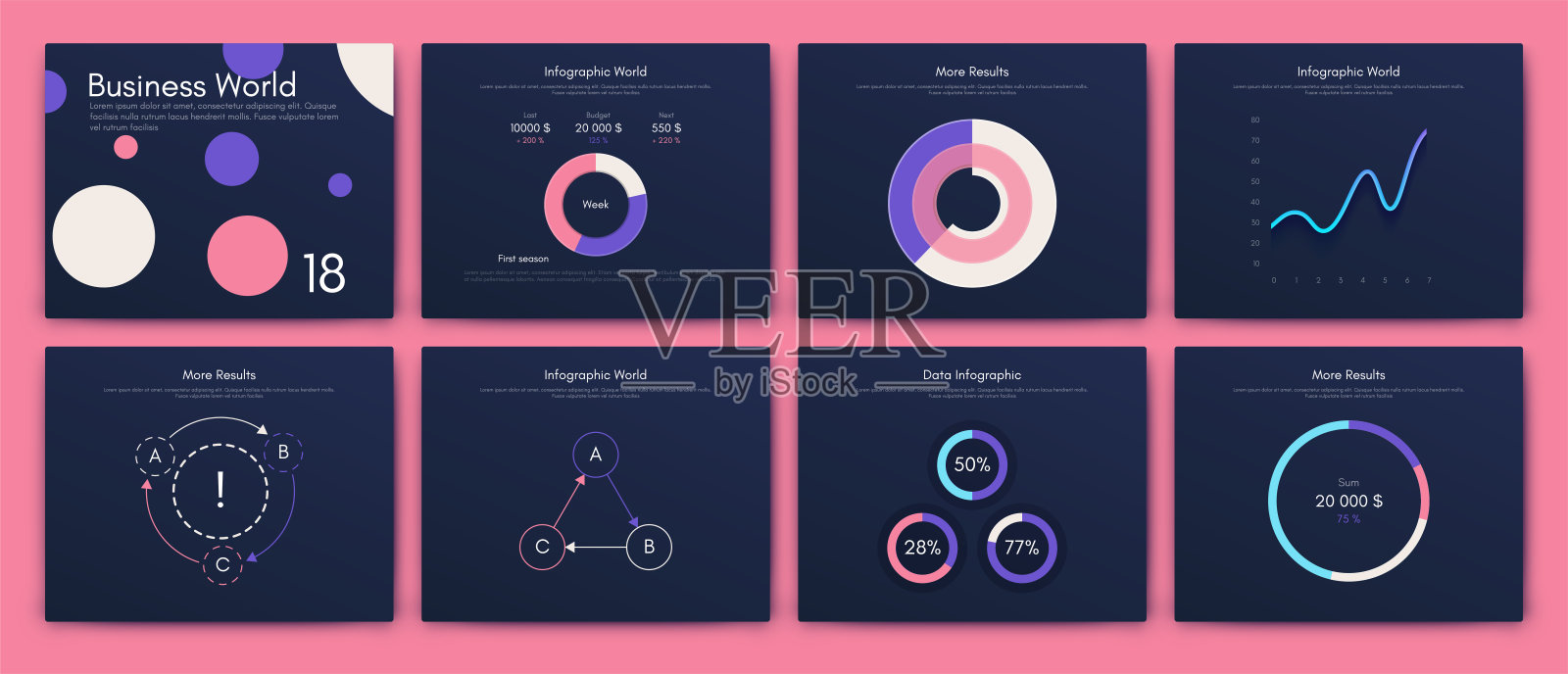 矢量图形信息图形与六个选项。模板创建移动应用程序,工作流布局,图表,横幅,网页设计,业务报告与6个步骤插画图片素材