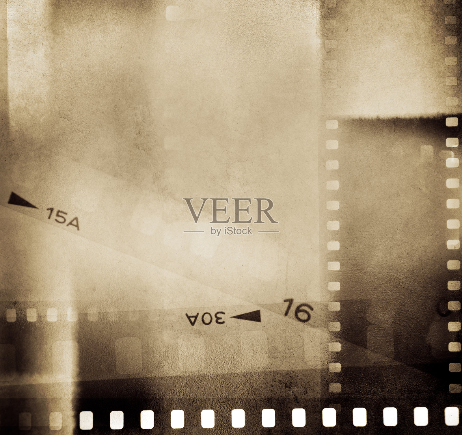 胶片底片棕色背景照片摄影图片