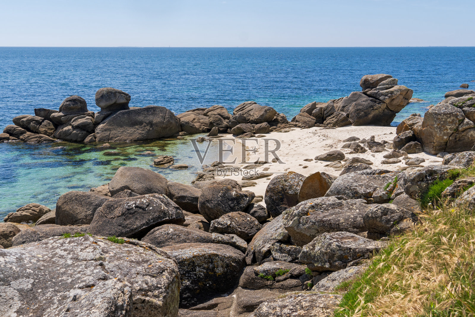 南Finistere海岸,布列塔尼照片摄影图片