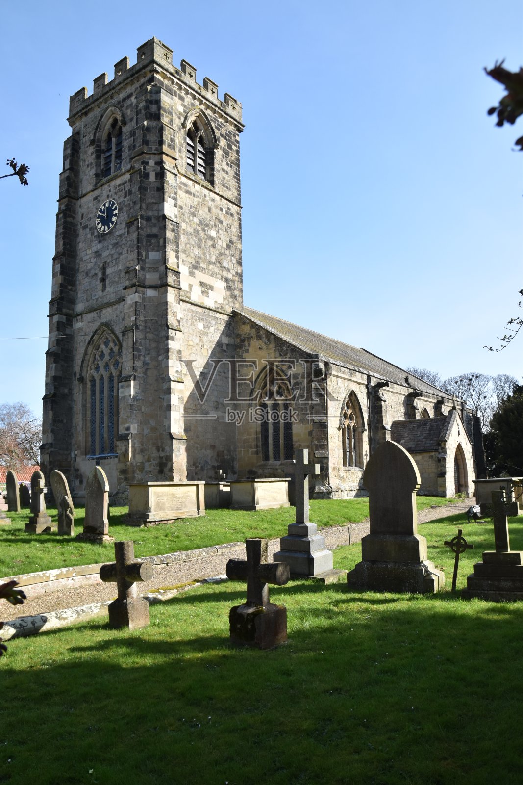 班顿,圣安德鲁教堂照片摄影图片