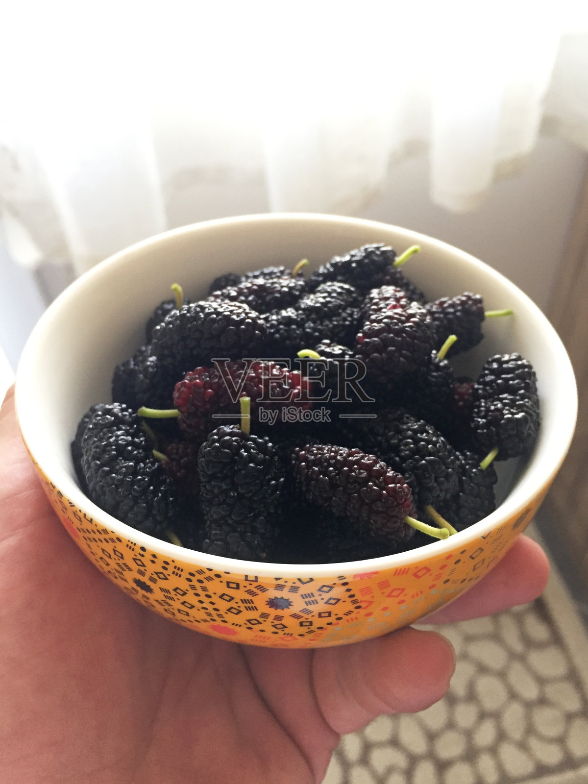 熟黑桑照片摄影图片