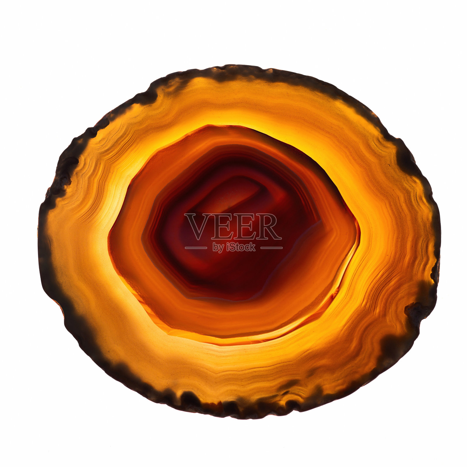 用于心灵能量的玛瑙水晶碎片。照片摄影图片