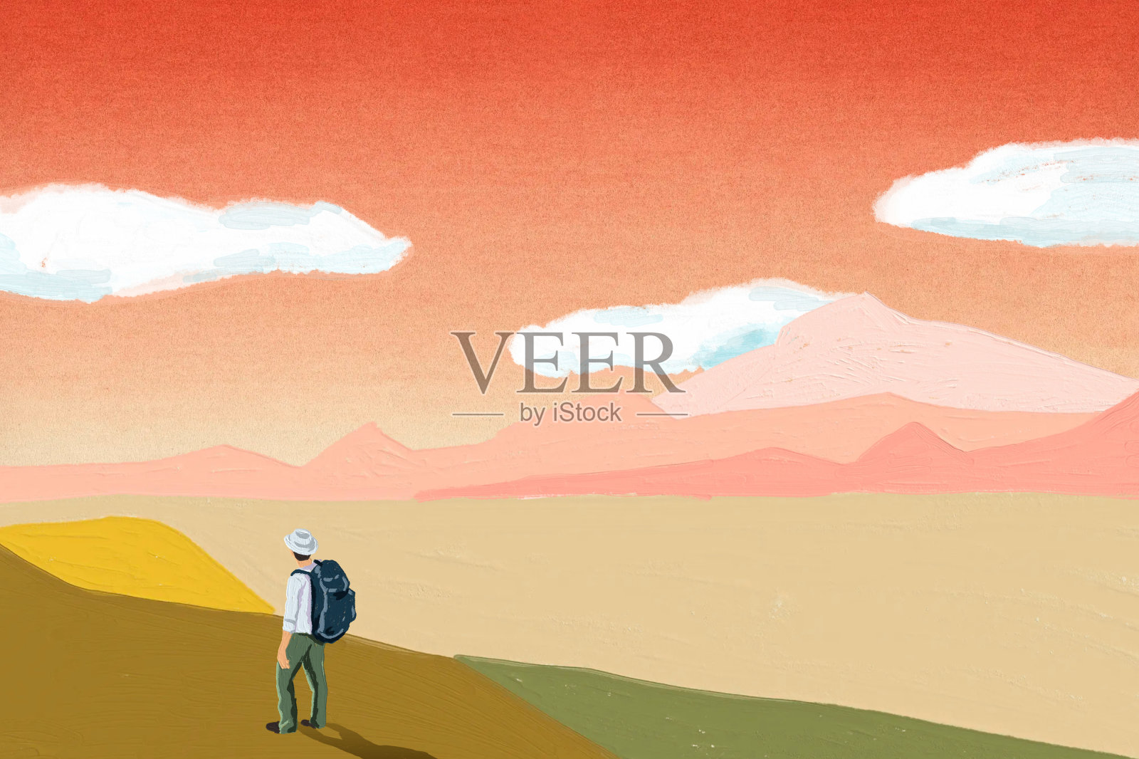 明亮的抽象假期背景,亚克力纹理设计插画图片素材