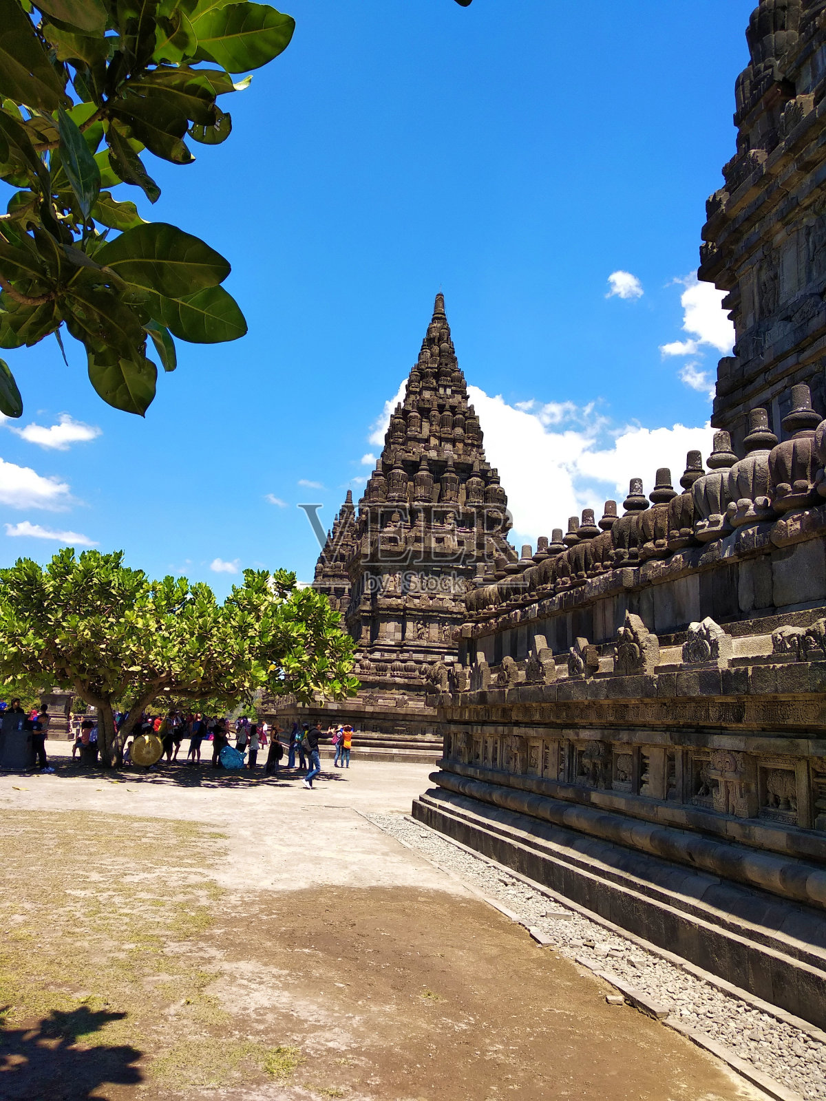 prambanan寺庙照片摄影图片