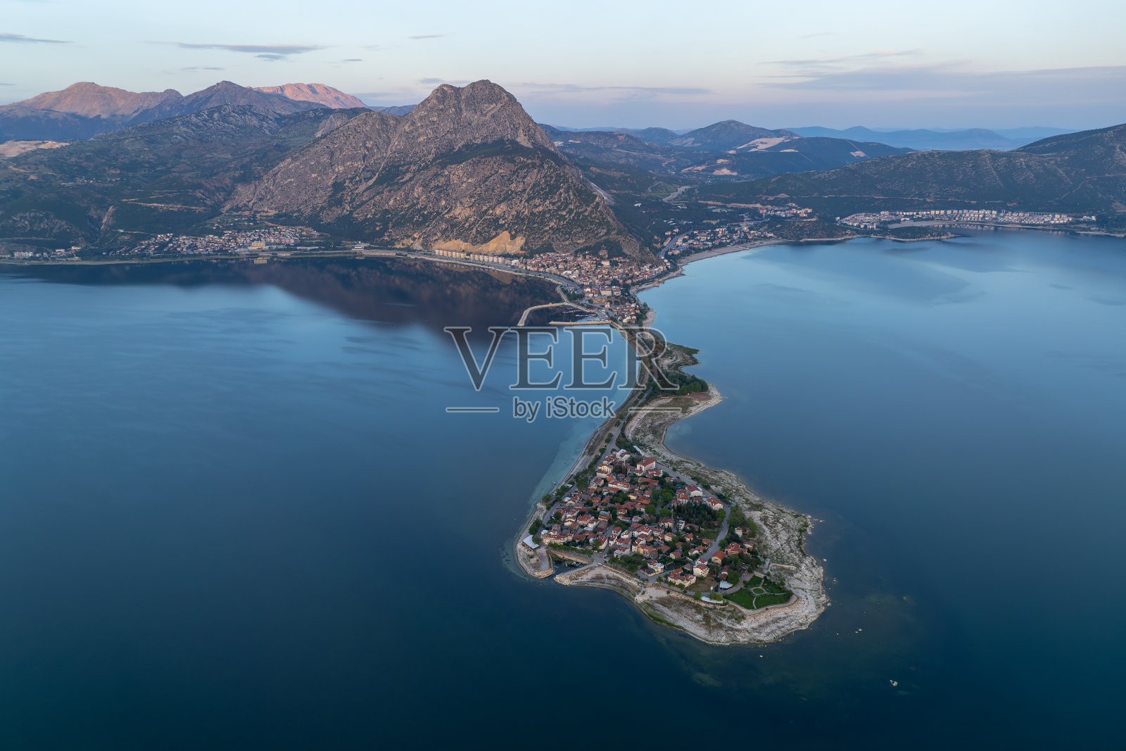 土耳其的Egirdir镇照片摄影图片