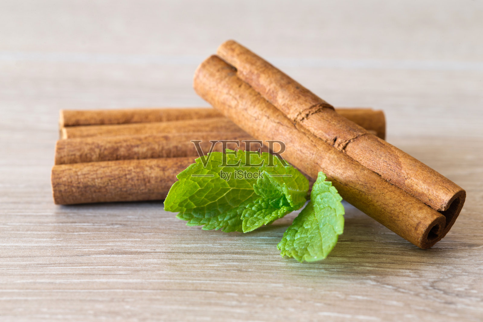 肉桂薄荷照片摄影图片