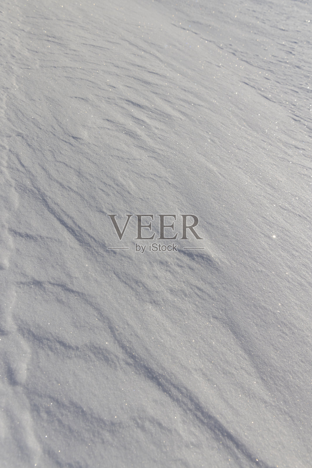 雪后洁白的雪花照片摄影图片