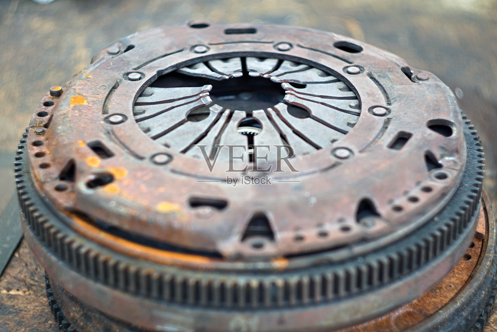 汽车离合器照片摄影图片