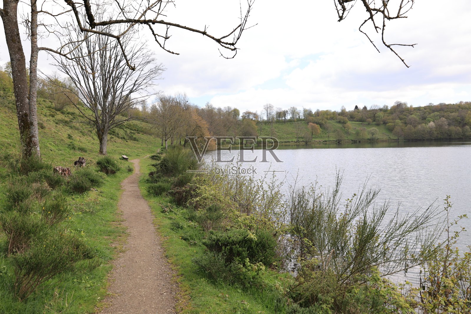 埃菲尔铁塔美丽的春日照片摄影图片