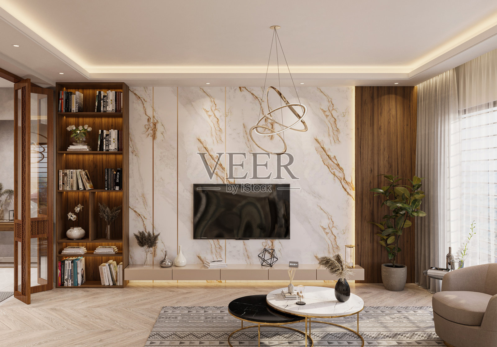 乡村魅力融入自然元素在您的客厅装饰-乡村魅力,自然元素,客厅装饰,舒适,温暖照片摄影图片