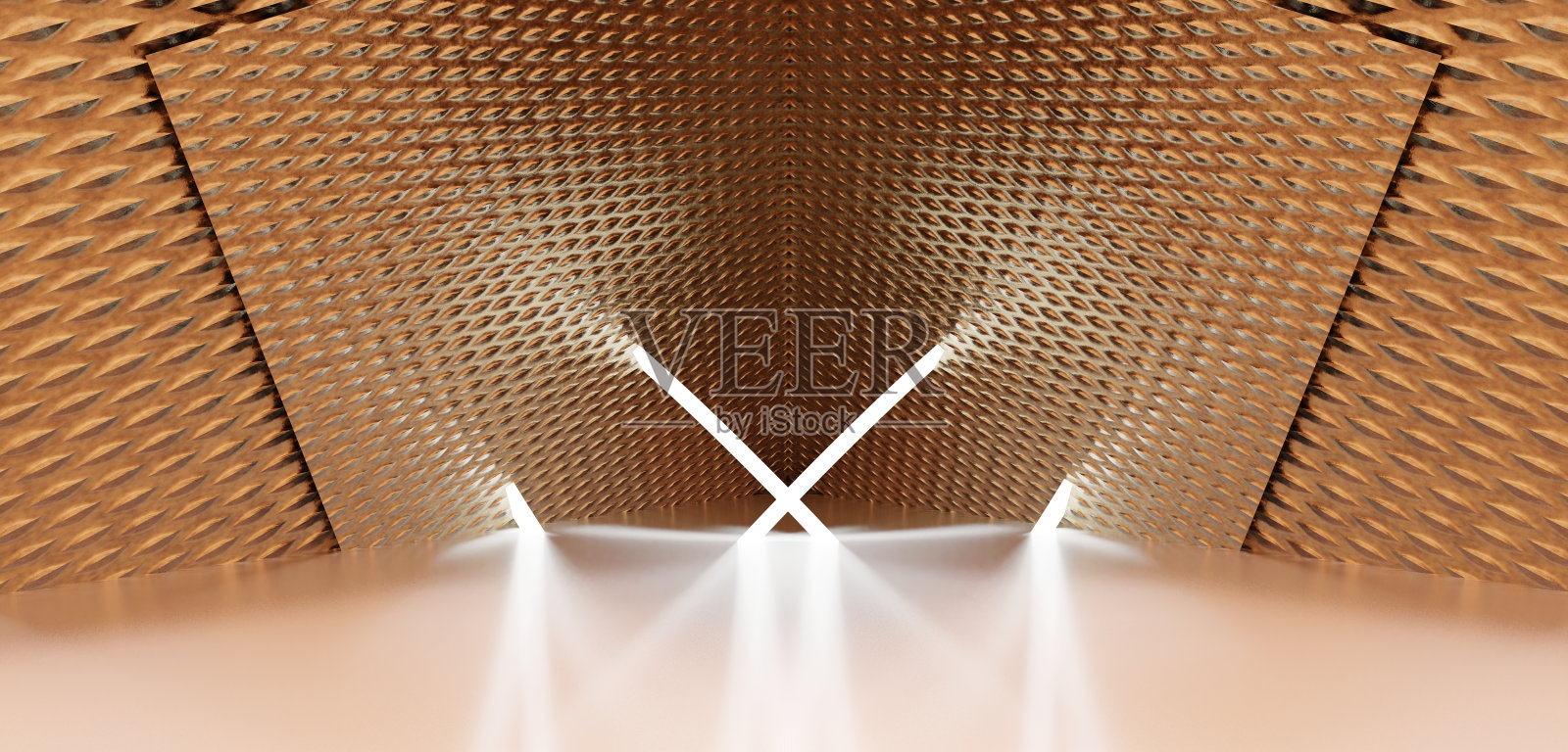 背景辉光曲线技术舞台3D插画照片摄影图片