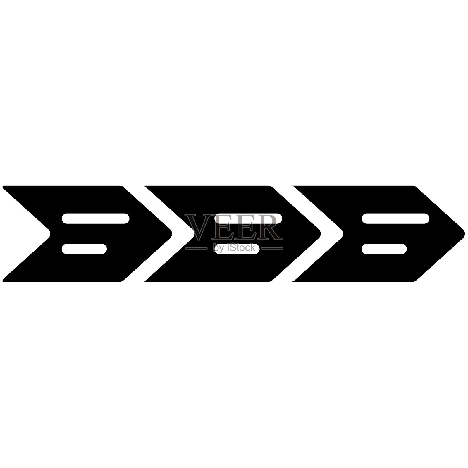 黑色信息图形元素图标包插画图片素材