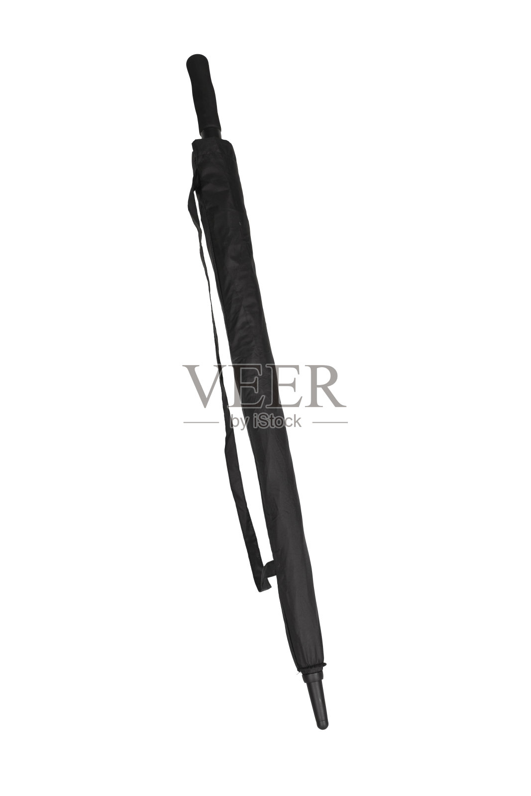 白底黑伞照片摄影图片