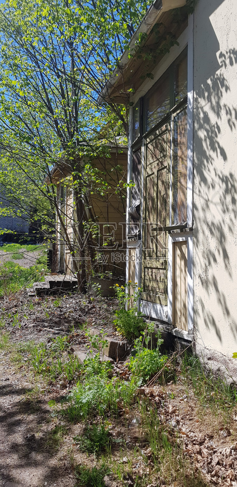 旧建筑立面照片摄影图片