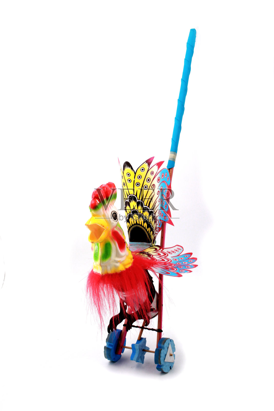 公鸡玩具照片摄影图片