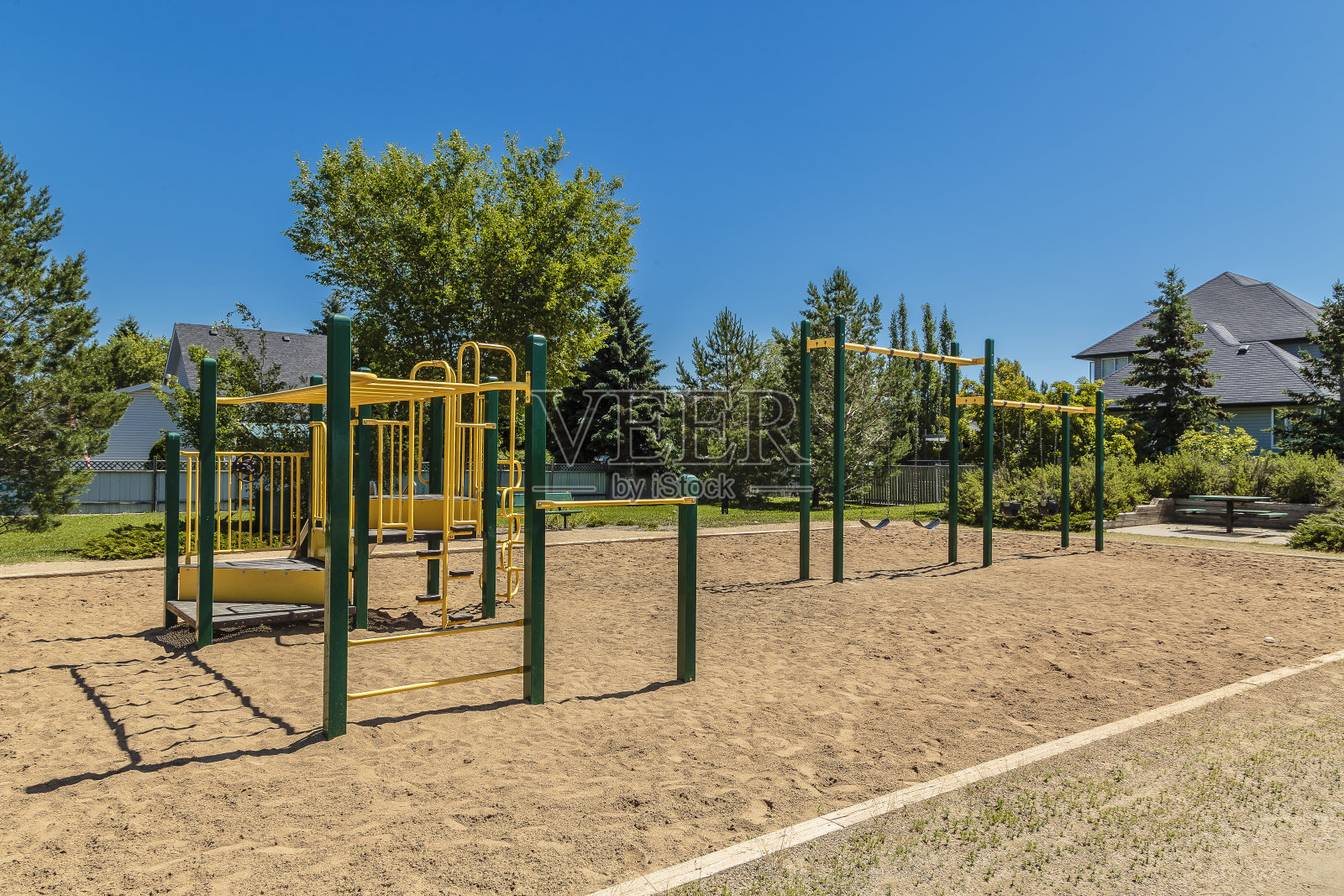 克劳德小公园照片摄影图片