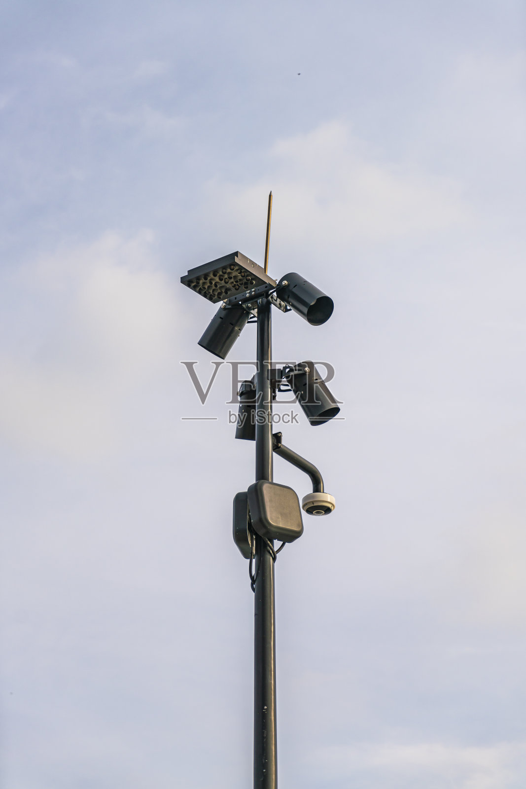 安防监控摄像头照片摄影图片