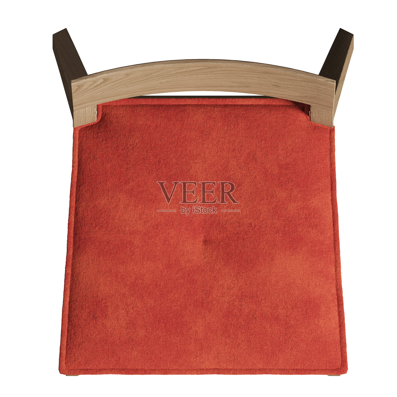 橙色椅子的俯视图照片摄影图片