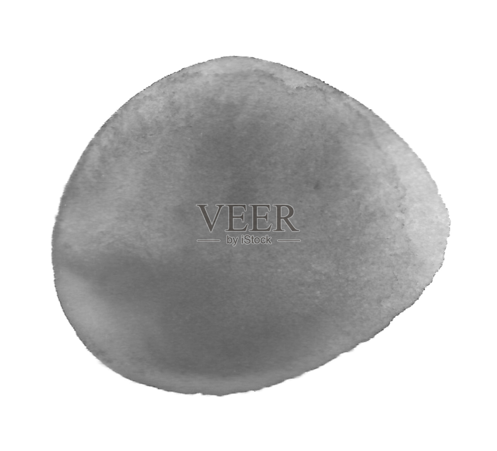 水彩墨渍刷孤立在白色背景上的艺术设计理念照片摄影图片