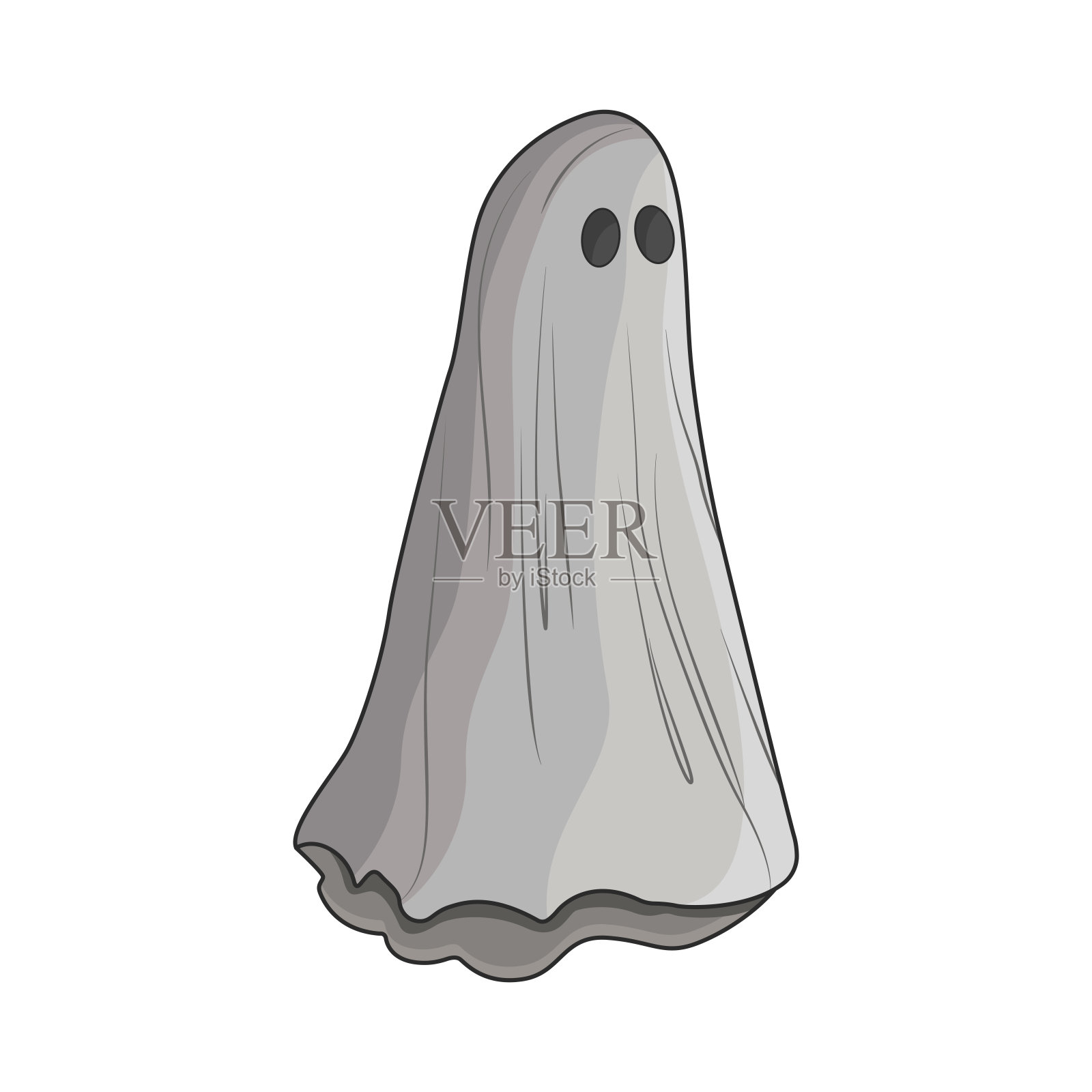 鬼插画图片素材