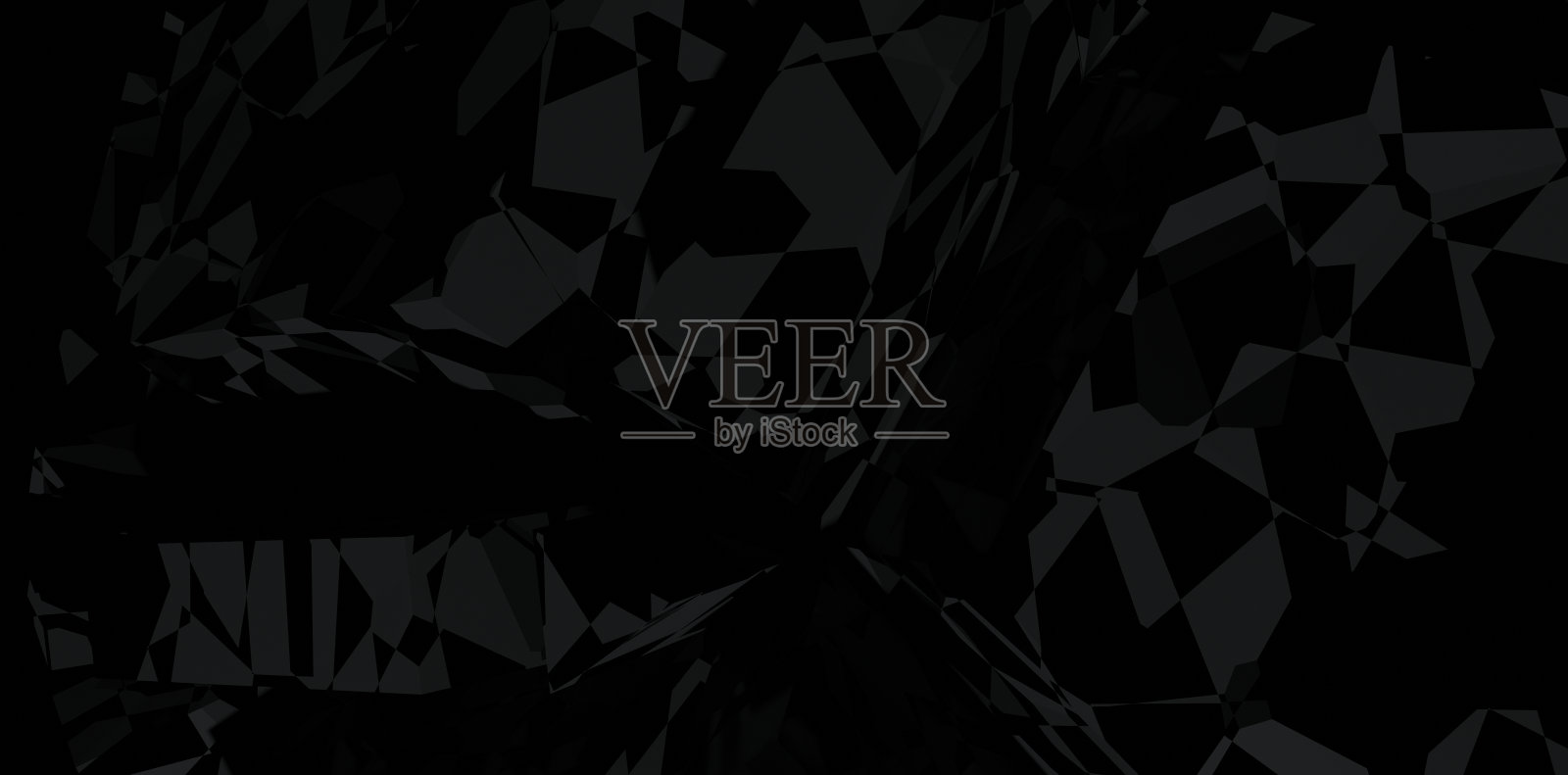 现代波浪线和圆形立方体形状的黑色抽象背景设计照片摄影图片