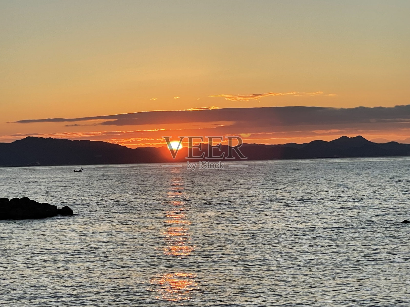 日落照片摄影图片