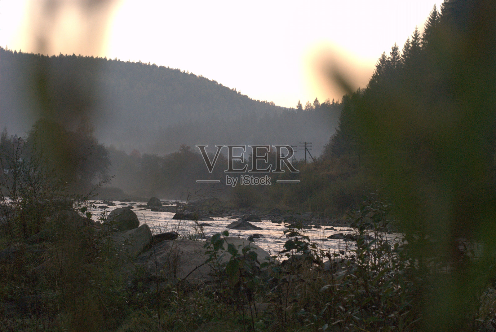 喀尔巴阡山脉,乌克兰的山脉照片摄影图片