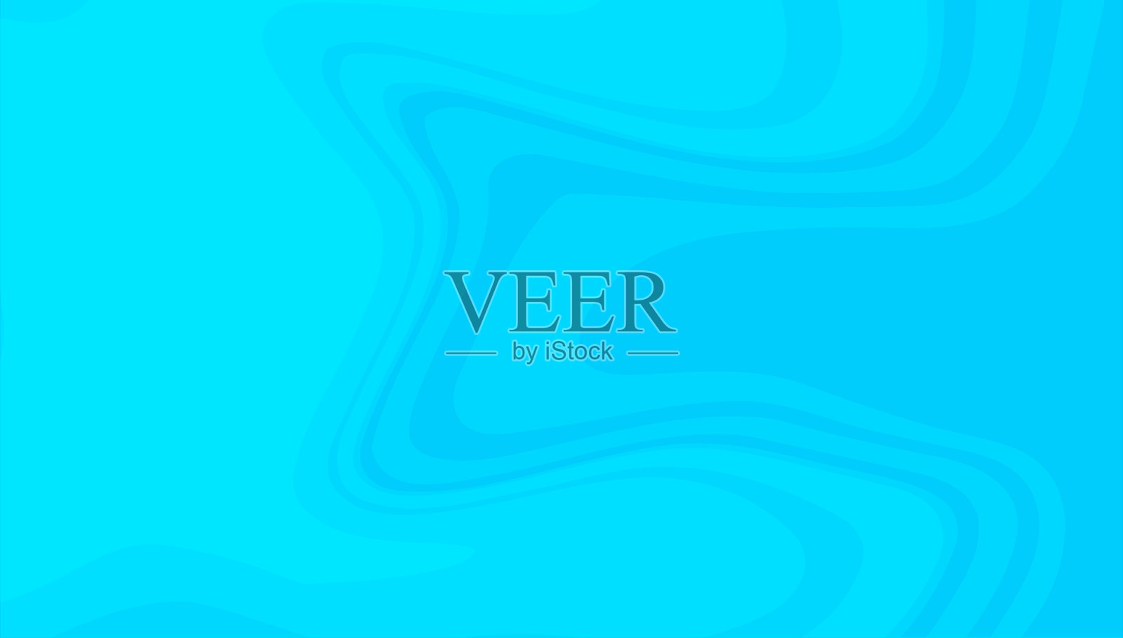 抽象浅蓝色彩色背景。动态平滑形状模板的设计插画图片素材