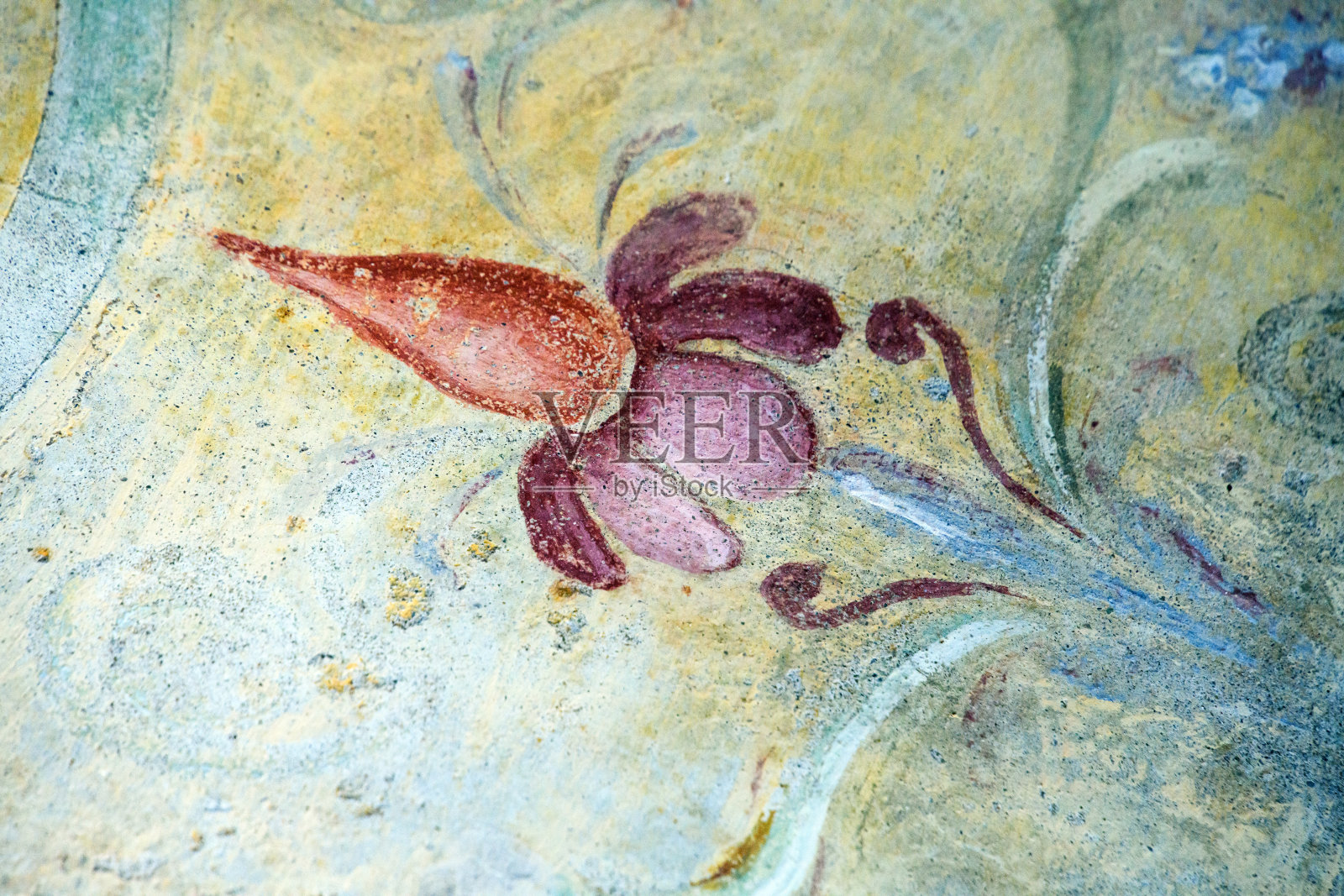 意大利圣蒙特瓦拉洛的宗教艺术和建筑细节照片摄影图片