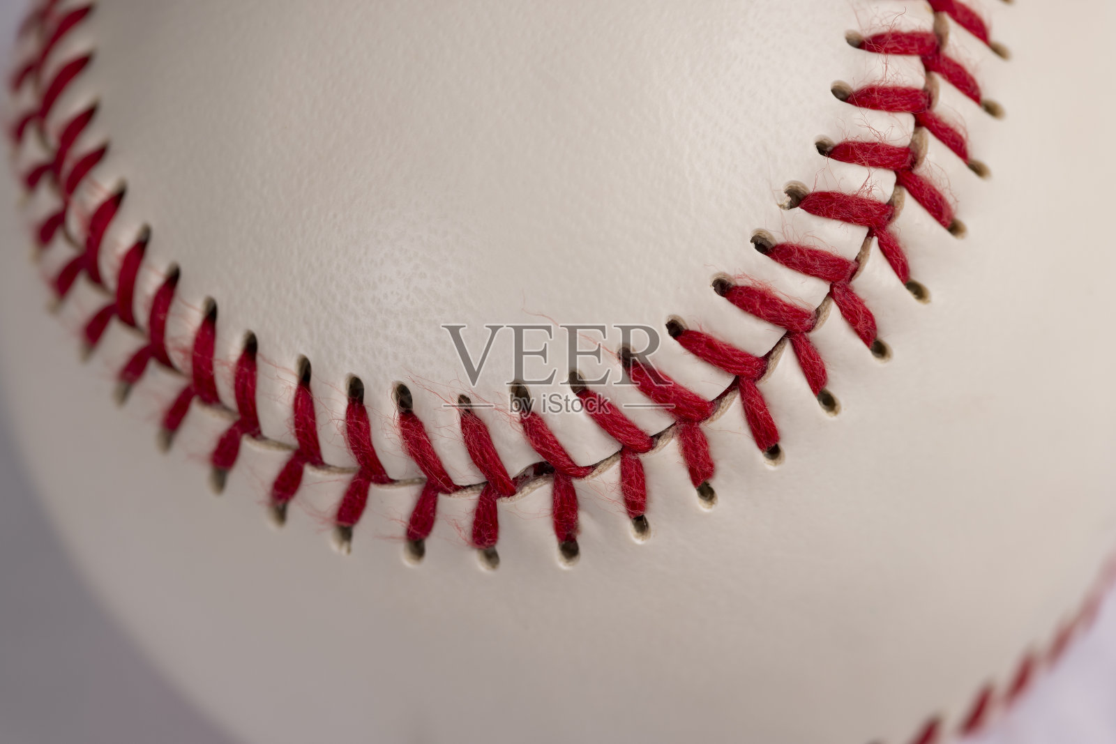 一个真正的圆棒球特写照片摄影图片