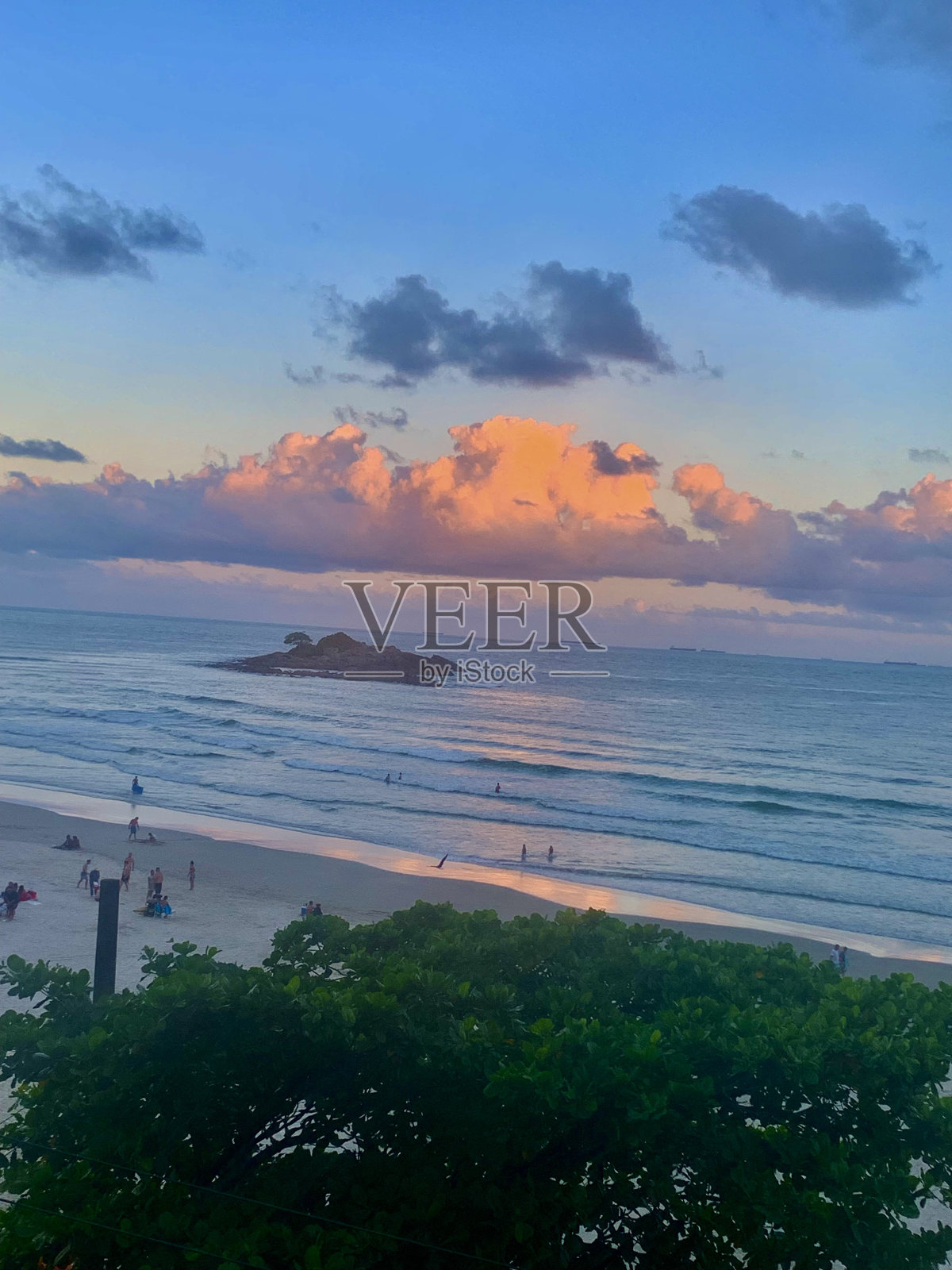 Pitangueiras海滩,瓜鲁贾<e:1>,巴西照片摄影图片