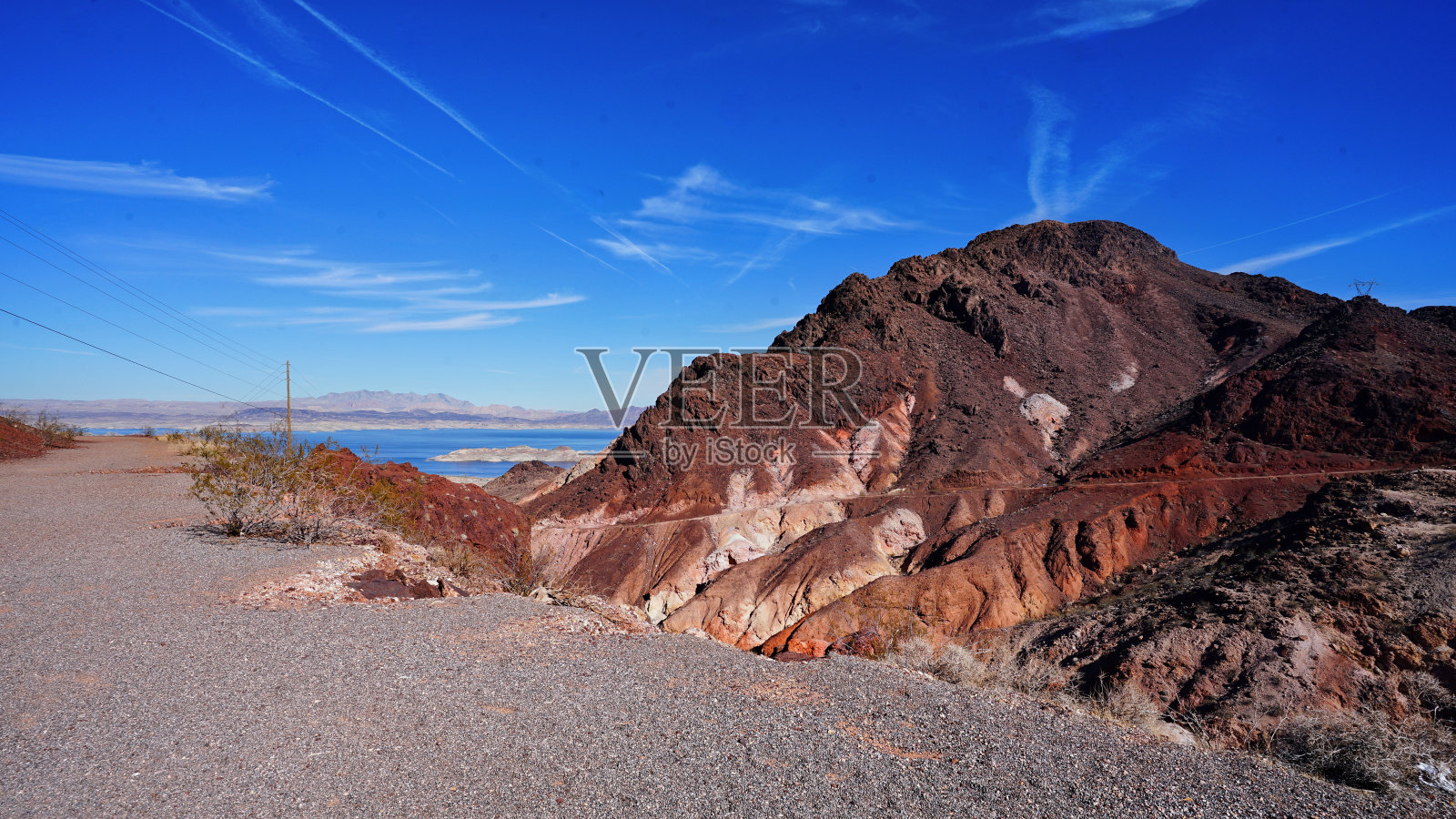 胡佛水坝旅馆小道照片摄影图片